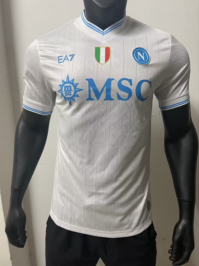 AAA Quality Napoli 25/26 UCL Away White Jersey(Player)